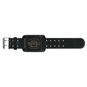 Five Finger Death Punch - Knuckles Leather Wriststrap ryhmässä MERCHANDISE @ Bengans Skivbutik AB (5536922)