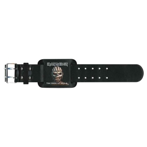 Iron Maiden - The Book Of Souls Leather Wriststrap ryhmässä MERCHANDISE / Merch / Hårdrock @ Bengans Skivbutik AB (5536926)