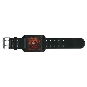Slayer - Repentless Leather Wriststrap ryhmässä MERCHANDISE / Merch / Hårdrock @ Bengans Skivbutik AB (5536936)