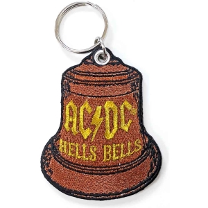 Ac/Dc - Hells Bells Woven Patch Keychain ryhmässä MERCH / Minsishops-merch / Ac/Dc @ Bengans Skivbutik AB (5536945)