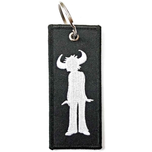 Jamiroquai - Icon Logo Woven Patch Keychain ryhmässä MERCHANDISE @ Bengans Skivbutik AB (5536949)