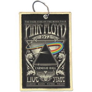 Pink Floyd - Carnegie Hall Woven Patch Keychain ryhmässä MERCHANDISE @ Bengans Skivbutik AB (5536954)