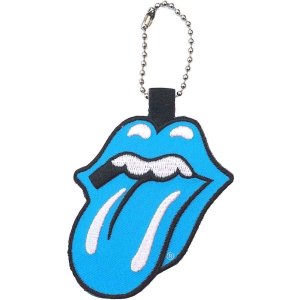 Rolling Stones - Classic Tongue Blue Patch Keychain ryhmässä MERCHANDISE @ Bengans Skivbutik AB (5536964)