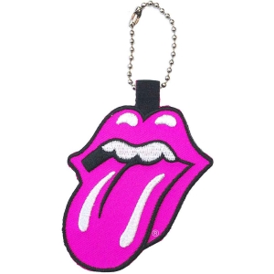 Rolling Stones - Classic Tongue Pink Patch Keychain ryhmässä MERCHANDISE @ Bengans Skivbutik AB (5536967)