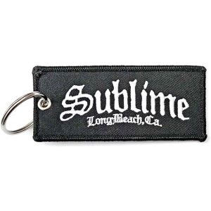 Sublime - Ca Logo Woven Patch Keychain ryhmässä MERCHANDISE @ Bengans Skivbutik AB (5536969)