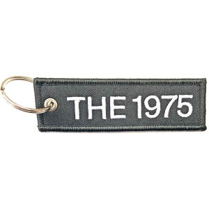 The 1975 - Logo Woven Patch Keychain ryhmässä MERCHANDISE @ Bengans Skivbutik AB (5536970)