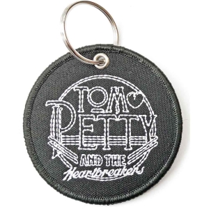 Tom Petty - Circle Logo Woven Patch Keychain ryhmässä MERCHANDISE @ Bengans Skivbutik AB (5536971)