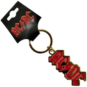 Ac/Dc - Logo Gold Keychain ryhmässä ME SUOSITTELEMME / Uutuus Merch / Juni @ Bengans Skivbutik AB (5536983)