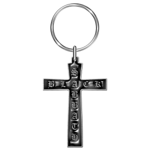 Black Sabbath - Cross Keychain ryhmässä MERCHANDISE / Merch / Hårdrock @ Bengans Skivbutik AB (5537002)