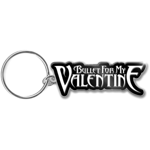 Bullet For My Valentine - Logo Keychain ryhmässä MERCHANDISE @ Bengans Skivbutik AB (5537011)