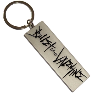 Bullet For My Valentine - Engraved Logo Keychain ryhmässä MERCHANDISE / Merch / Hårdrock @ Bengans Skivbutik AB (5537013)