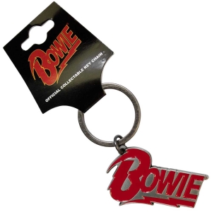 David Bowie - Logo Keychain ryhmässä ME SUOSITTELEMME / Uutuus Merch / Juni @ Bengans Skivbutik AB (5537018)