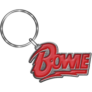 David Bowie - Logo Keychain ryhmässä MERCHANDISE @ Bengans Skivbutik AB (5537019)