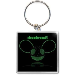 Deadmau5 - Greenhead Keychain ryhmässä MERCHANDISE @ Bengans Skivbutik AB (5537020)