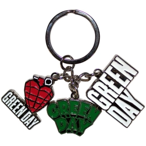 Green Day - Logo Charms Keychain ryhmässä MERCHANDISE / Merch / Punk @ Bengans Skivbutik AB (5537033)