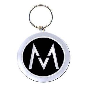 Maroon 5 - M Logo Keychain ryhmässä MERCHANDISE @ Bengans Skivbutik AB (5537052)