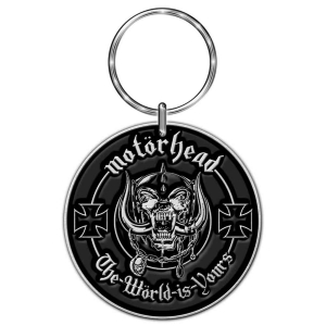 Motorhead - The World Is Yours Keychain ryhmässä MERCHANDISE @ Bengans Skivbutik AB (5537060)