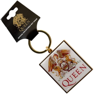 Queen - Classic Crest Keychain ryhmässä ME SUOSITTELEMME / Uutuus Merch / Juni @ Bengans Skivbutik AB (5537084)