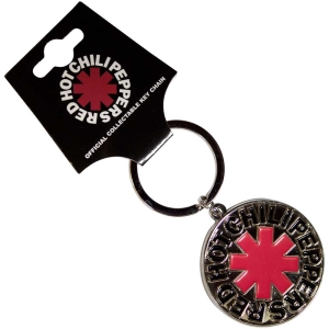 Red Hot Chili Peppers - Asterisk Logo Silver Keychain ryhmässä ME SUOSITTELEMME / Uutuus Merch / Juni @ Bengans Skivbutik AB (5537087)