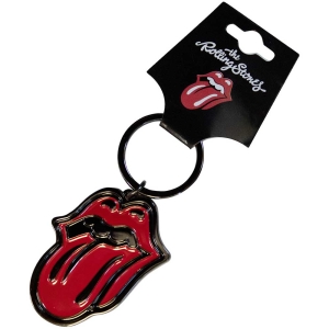 Rolling Stones  - Classic Tongue Black Keychain ryhmässä ME SUOSITTELEMME / Uutuus Merch / Juni @ Bengans Skivbutik AB (5537090)