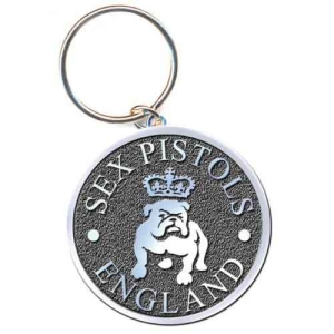 Sex Pistols - Bull Dog Keychain ryhmässä MERCHANDISE @ Bengans Skivbutik AB (5537091)