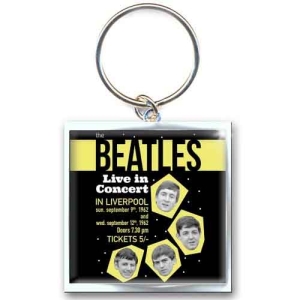 The Beatles - Live In Concert Keychain ryhmässä MERCHANDISE / Merch / Pop-Rock @ Bengans Skivbutik AB (5537106)