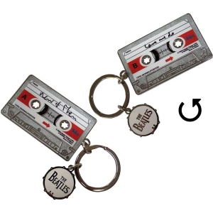 The Beatles - Now & Then Cassette Keychain ryhmässä MERCHANDISE / Merch / Pop-Rock @ Bengans Skivbutik AB (5537109)