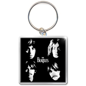 The Beatles - Illustrated Faces Photo Print Keychain ryhmässä MERCHANDISE / Merch / Pop-Rock @ Bengans Skivbutik AB (5537111)