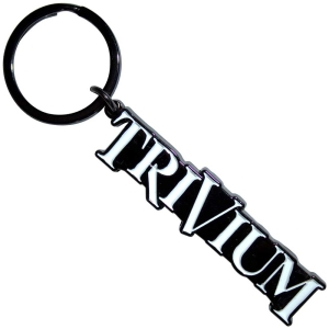 Trivium - Logo Black Keychain ryhmässä MERCHANDISE / Merch / Hårdrock @ Bengans Skivbutik AB (5537128)