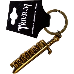 Trivium - Gold Sword Keychain ryhmässä MERCHANDISE / Avainrengas / Heavy Metal @ Bengans Skivbutik AB (5537129)