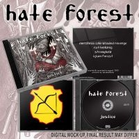 Hate Forest - Justice ryhmässä ME SUOSITTELEMME / Perjantain julkaisut / Fredag den 28:e Juni 2024 @ Bengans Skivbutik AB (5537200)