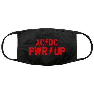 Ac/Dc - Pwr-Up Logo Bl Face Mask ryhmässä MERCHANDISE @ Bengans Skivbutik AB (5537222)