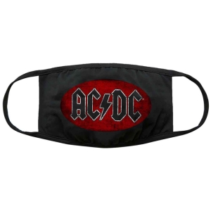 Ac/Dc - Oval Logo Vintage Bl Face Mask ryhmässä MERCHANDISE @ Bengans Skivbutik AB (5537224)