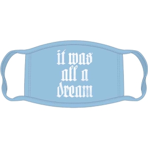 Biggie Smalls - All A Dream Lht Blue Face Mask ryhmässä MERCHANDISE @ Bengans Skivbutik AB (5537227)