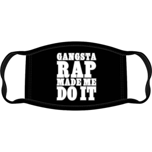 Ice Cube - Gangsta Rap Bl Face Mask ryhmässä MERCHANDISE @ Bengans Skivbutik AB (5537239)