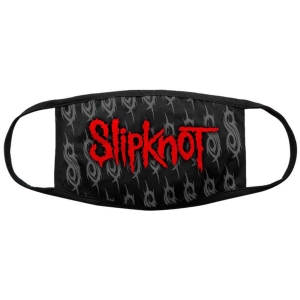 Slipknot - Red Logo & Sigils Bl Face Mask ryhmässä MERCHANDISE @ Bengans Skivbutik AB (5537250)