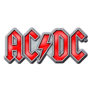 Ac/Dc - Red Logo Pin Badge ryhmässä MERCH / Minsishops-merch / Ac/Dc @ Bengans Skivbutik AB (5537255)