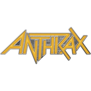 Anthrax - Logo Pin Badge ryhmässä MERCHANDISE @ Bengans Skivbutik AB (5537269)