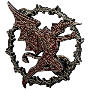 Black Sabbath - Daemon Ring Pin Badge ryhmässä MERCHANDISE / Merch / Hårdrock @ Bengans Skivbutik AB (5537275)