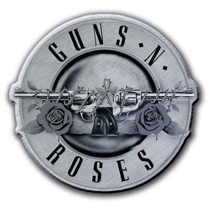 Guns N Roses - Bullet Logo Pin Badge ryhmässä MERCHANDISE @ Bengans Skivbutik AB (5537313)