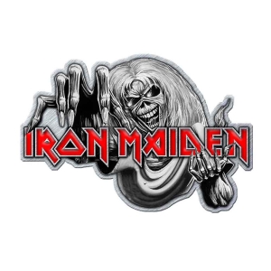 Iron Maiden - Number Of The Beast Pin Badge ryhmässä MERCHANDISE / Merch / Hårdrock @ Bengans Skivbutik AB (5537318)