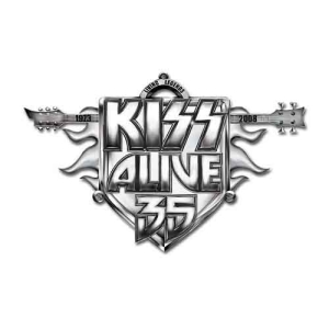 Kiss - Alive 35 Tour Pin Badge ryhmässä MERCHANDISE @ Bengans Skivbutik AB (5537339)