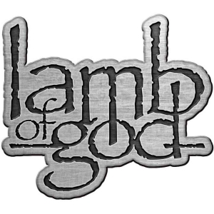 Lamb Of God - Logo Pin Badge ryhmässä MERCHANDISE @ Bengans Skivbutik AB (5537343)