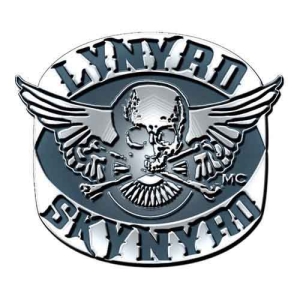 Lynyrd Skynyrd - Biker Patch Logo Pin Badge ryhmässä MERCHANDISE @ Bengans Skivbutik AB (5537345)