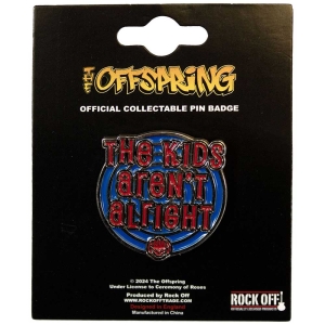 Offspring - The Kids Arent Alright Pin Badge ryhmässä ME SUOSITTELEMME / Uutuus Merch / Juni @ Bengans Skivbutik AB (5537374)