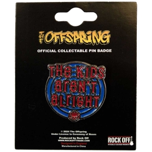 Offspring - The Kids Arent Alright Pin Badge ryhmässä MERCHANDISE / Pin-Button Badge / Punk @ Bengans Skivbutik AB (5537374)