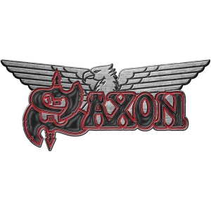 Saxon - Logo/Eagle Pin Badge ryhmässä MERCHANDISE / Merch / Hårdrock @ Bengans Skivbutik AB (5537392)