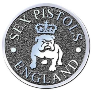 Sex Pistols - Bull Dog England Pin Badge ryhmässä MERCHANDISE @ Bengans Skivbutik AB (5537395)