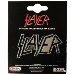 Slayer - Logo Pin Badge ryhmässä ME SUOSITTELEMME / Uutuus Merch / Juni @ Bengans Skivbutik AB (5537400)