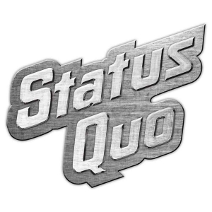 Status Quo - Logo Retail Packed Pin Badge ryhmässä MERCHANDISE / Merch / Pop-Rock @ Bengans Skivbutik AB (5537403)